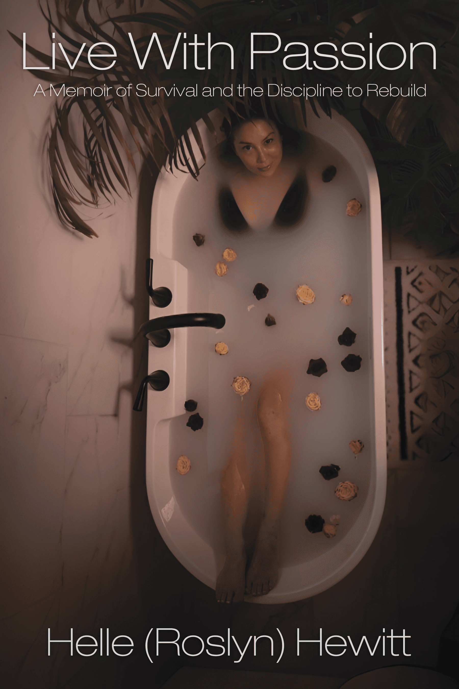 Roslyn's World memoir book cover - preorder eBook; TBI recovery and reclaiming strength through movement